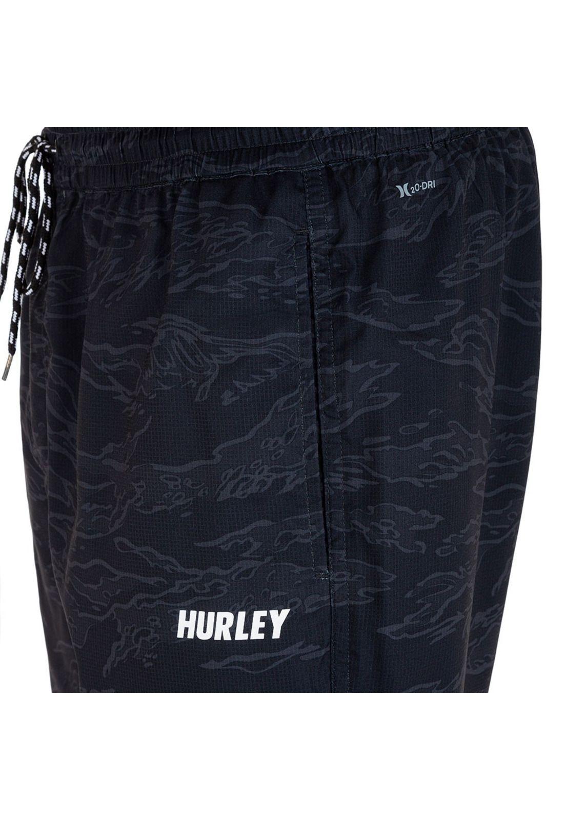 Short Expedition Dri Trek 17.5 Black Multi Hurley-3