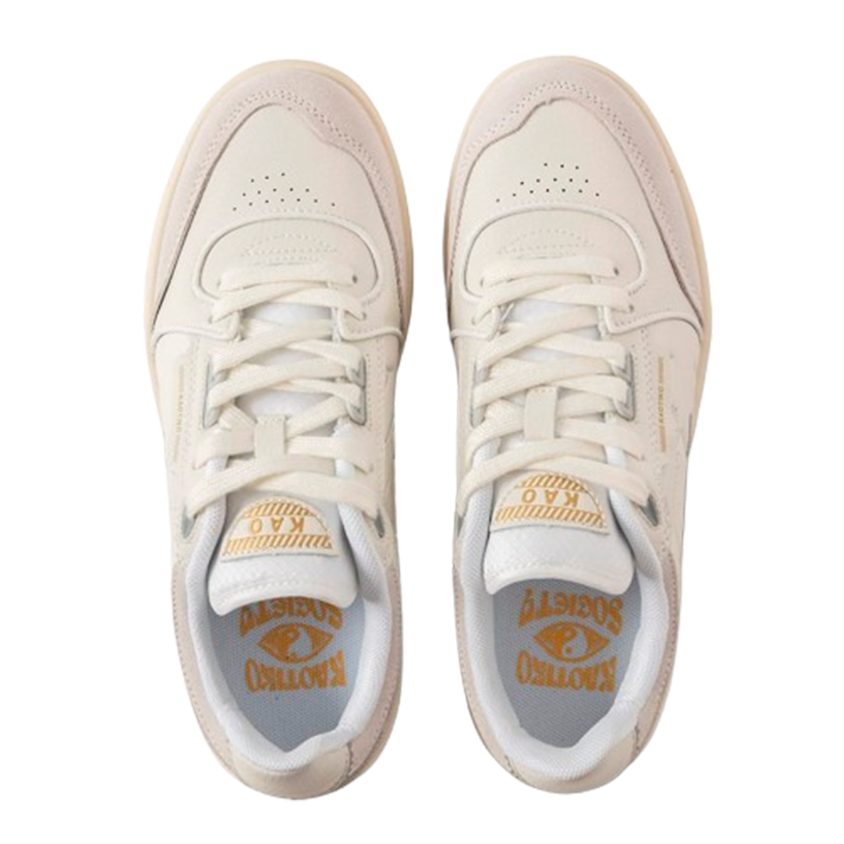 Zapatilla Kaotiko Women Boston Piping Off White-2