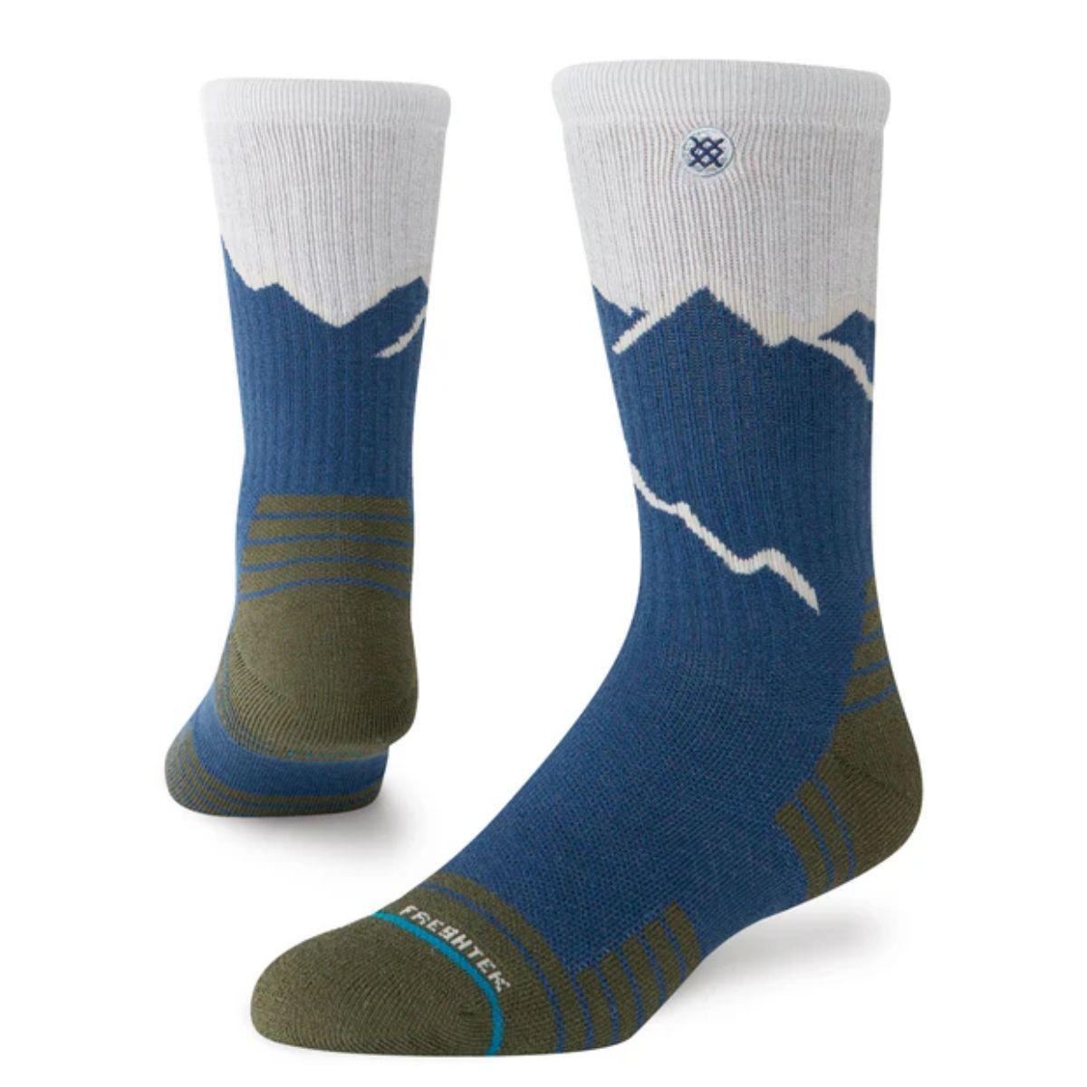 Stance Socks Peaking Hike Crew Navy-0