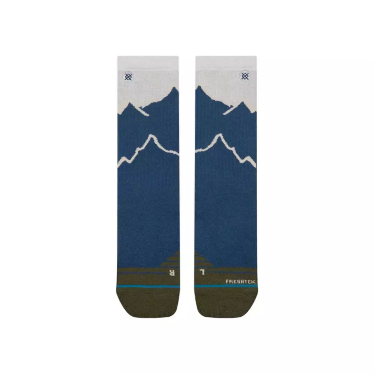Stance Socks Peaking Hike Crew Navy-1