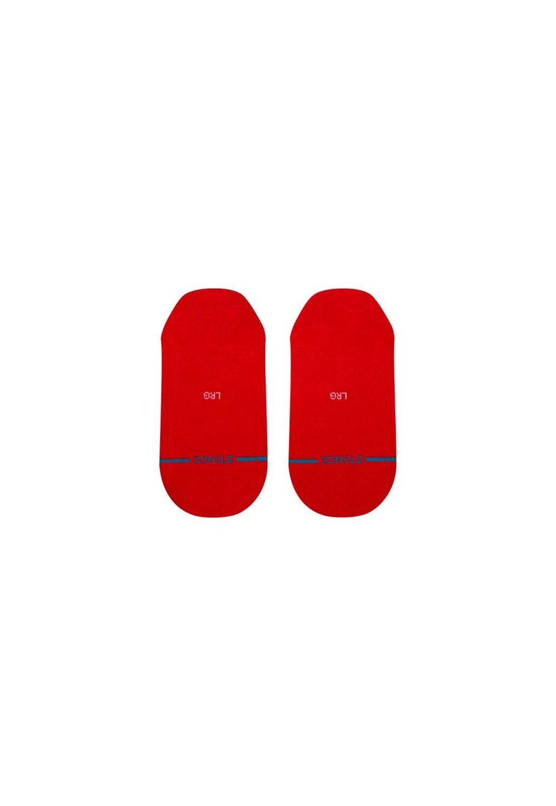 Stance Sock Icon No Show Men Red-2
