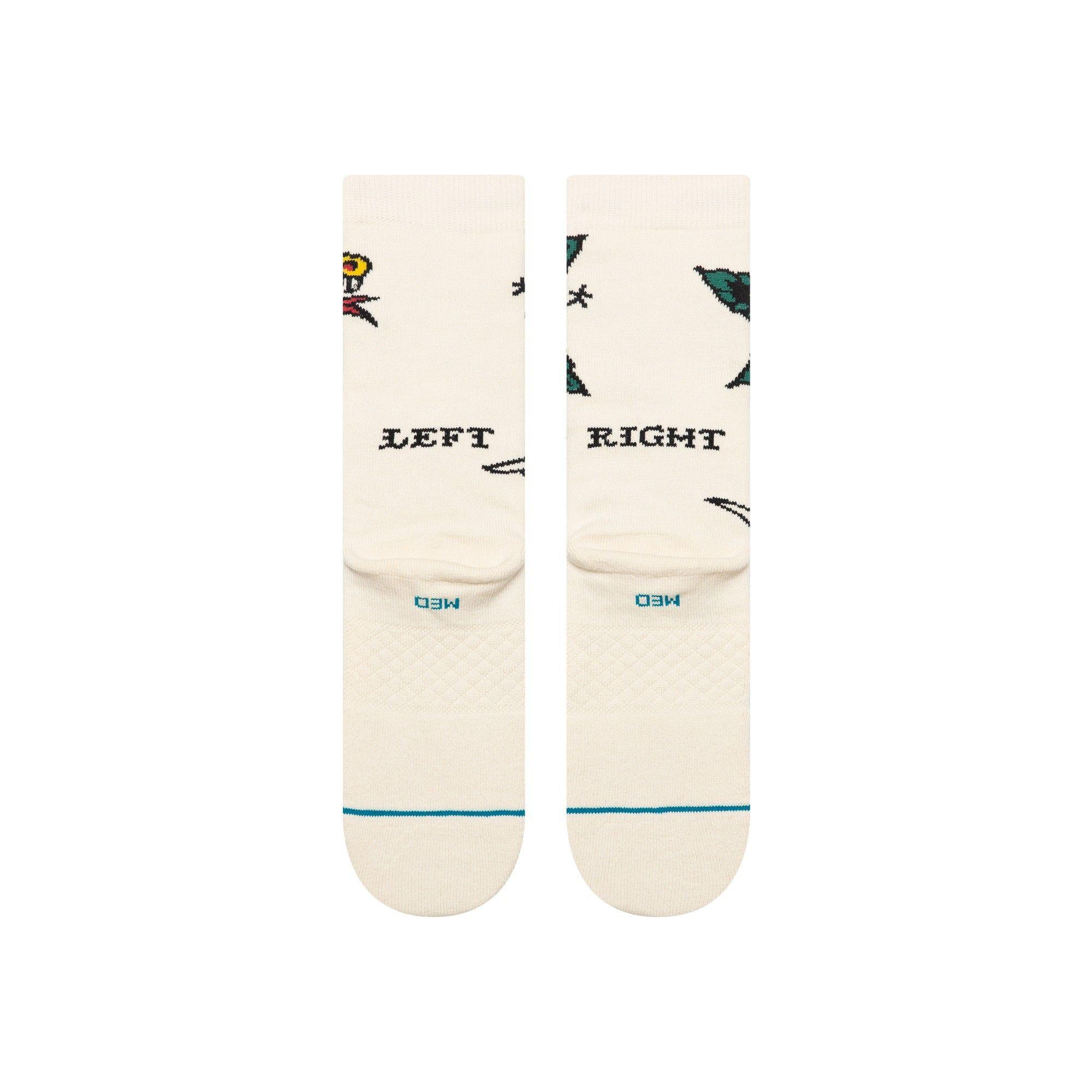 Stance Sock Men Flack Crew Canvas-2