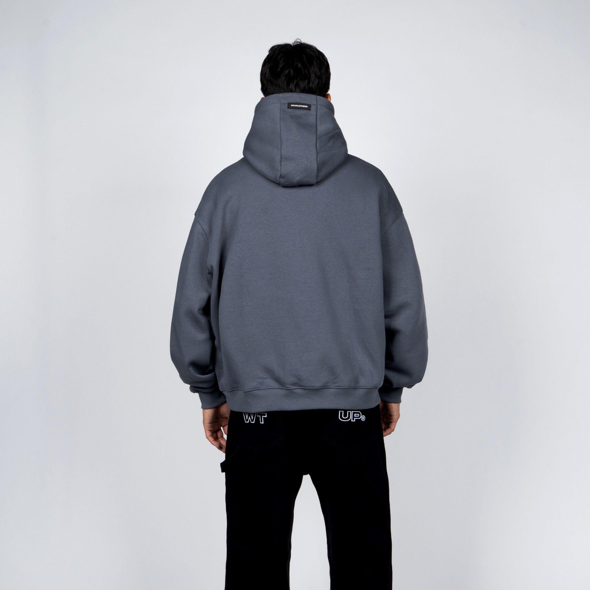 Polerón WhatUp Fabric Logo Blue-1