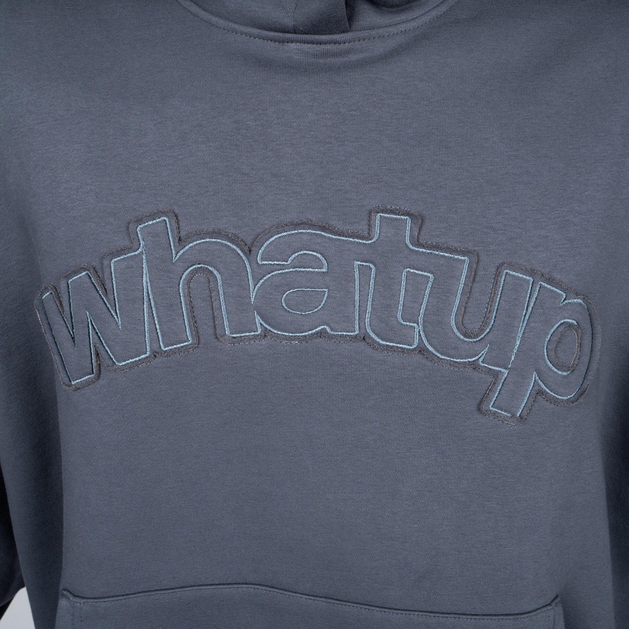 Polerón WhatUp Fabric Logo Blue-2