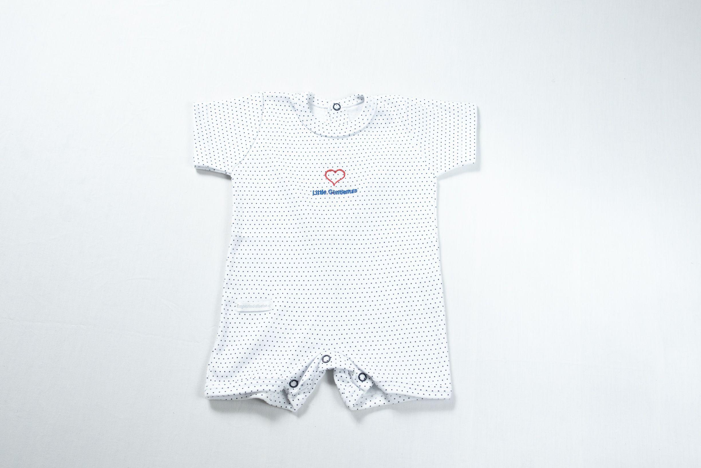 Conjunto 3 piezas algodón para bebé Enterito Chaqueta y babero niño-2