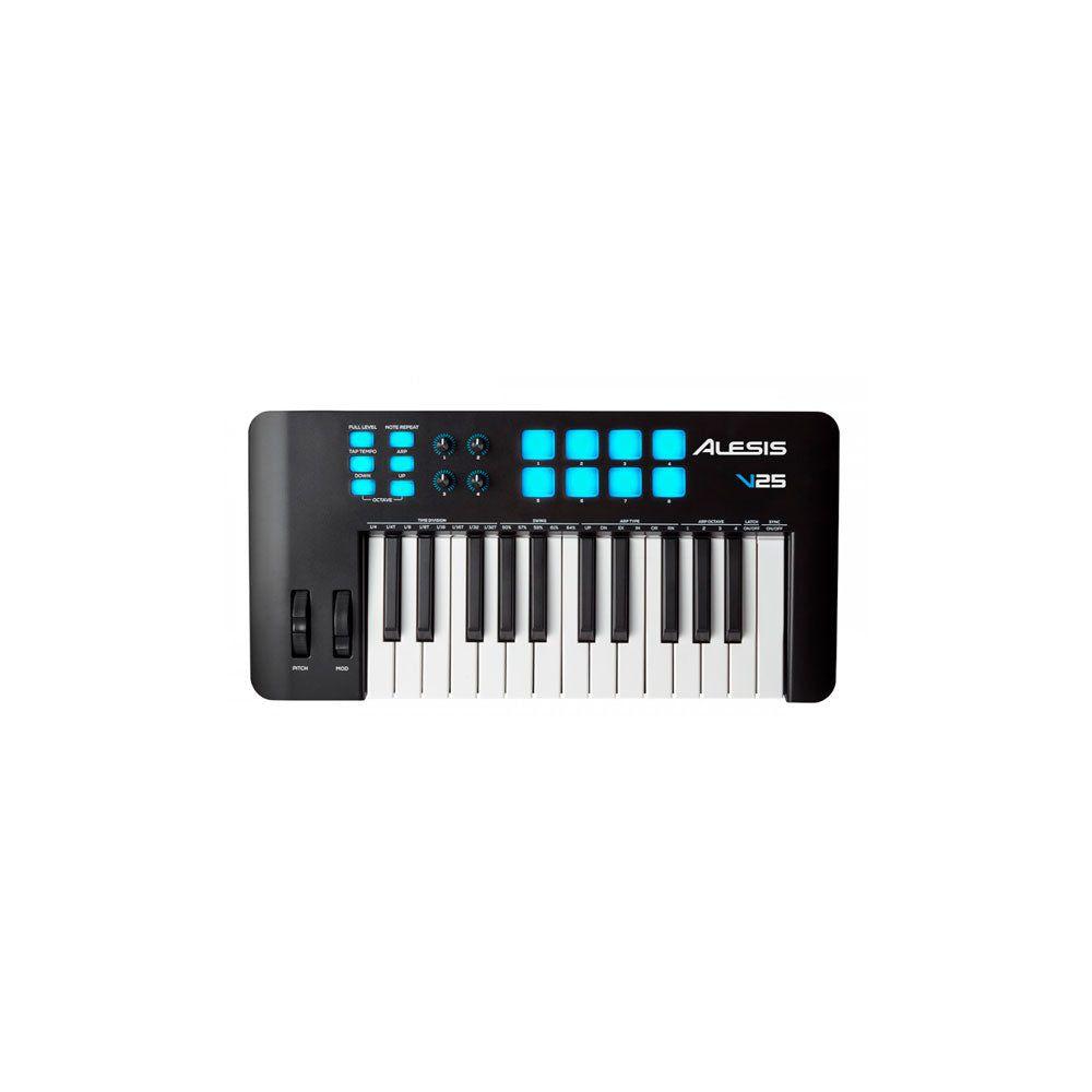 Controlador Teclado Midi  V25 MK2 Alesis-0