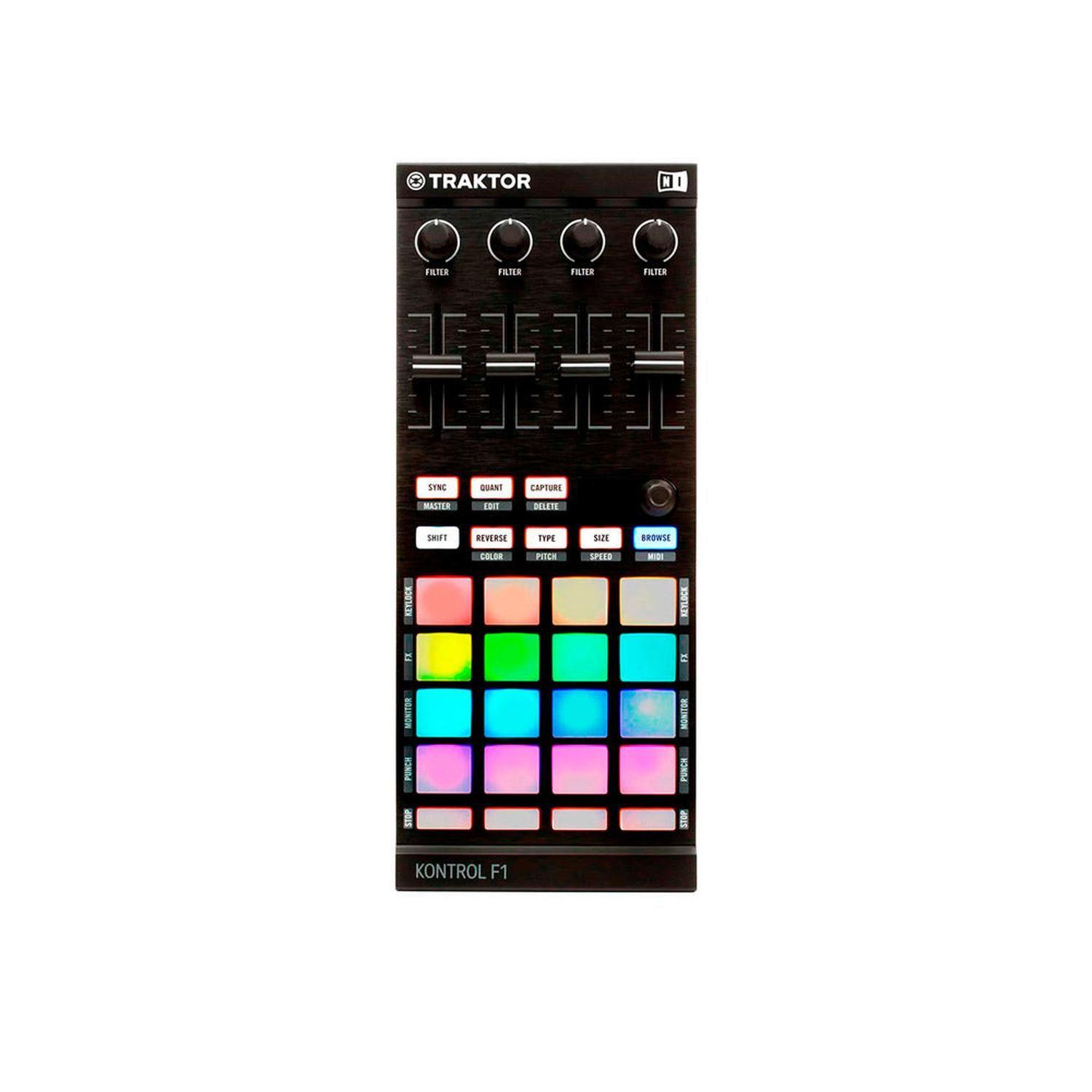 Controlador Dj Traktor Kontrol F1 Native Instruments-0