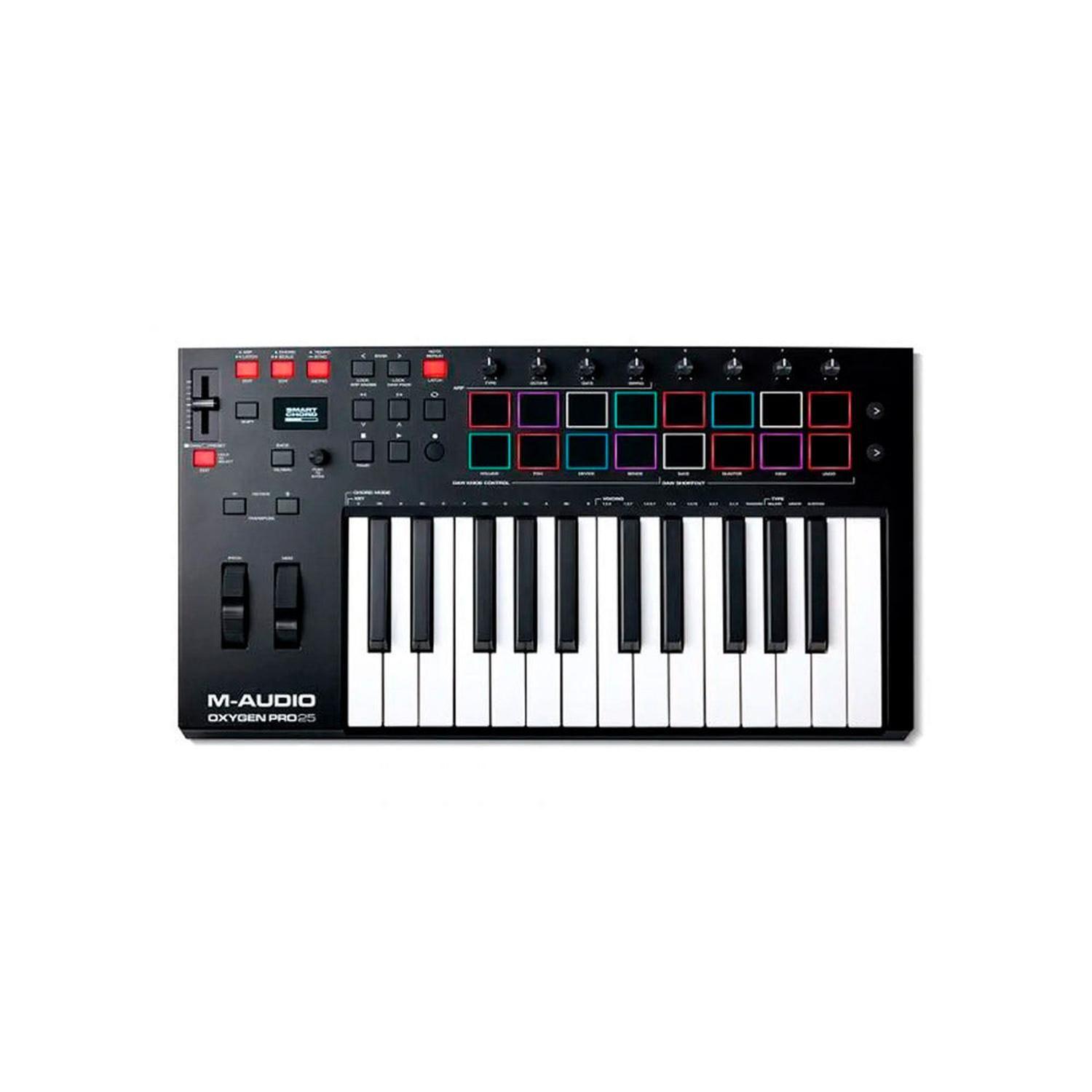 Controlador Teclado Midi Oxygen Pro 25 M-Audio-1