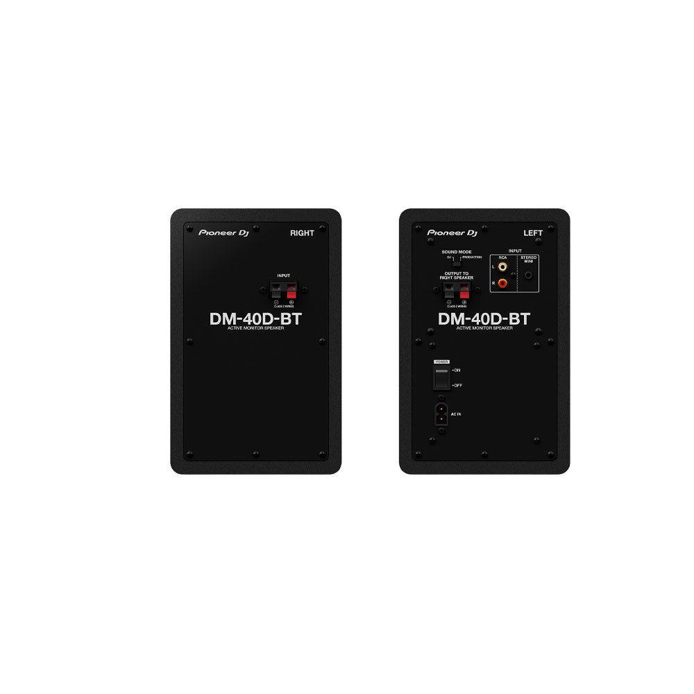 Monitor activo DJ DM-40 D color negro (Par) con Bluetooth Pioneer Dj-2