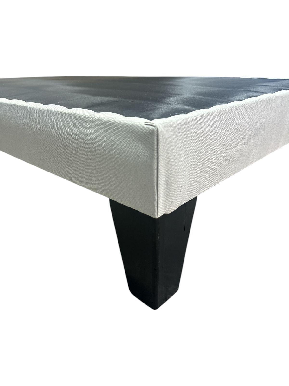 CAMA EUROPEA 2 PLAZAS CAPITONEADO BEIGE-4