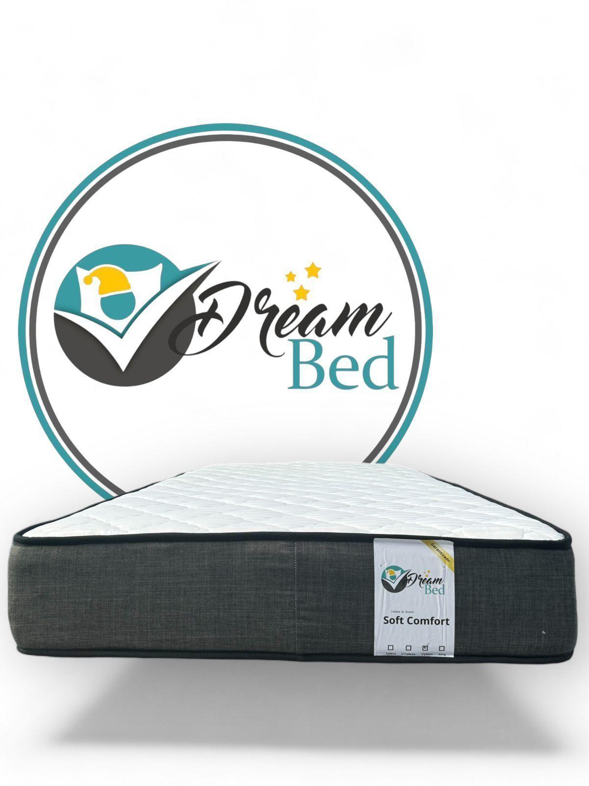 Colchon Plaza Y Media Dreambed Resorte 190x105x22-2
