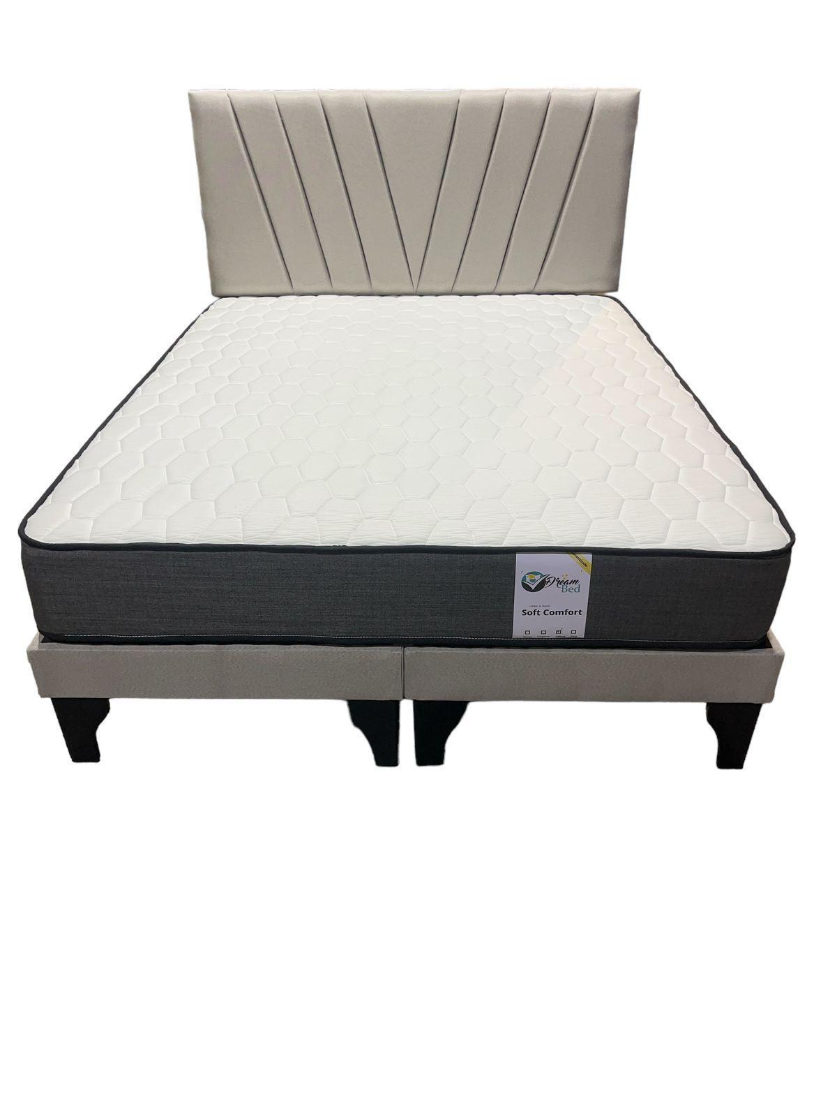 CAMA EUROPEA 2 PLAZAS LINEAL EN V-0