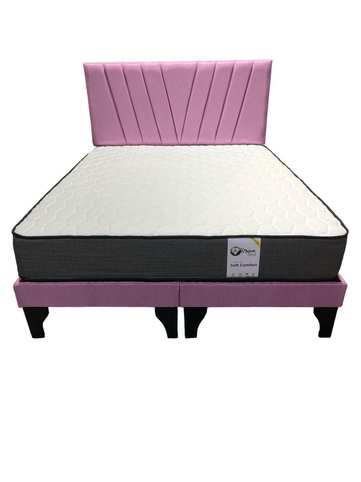 CAMA EUROPEA 2 PLAZAS LINEAL EN V-0