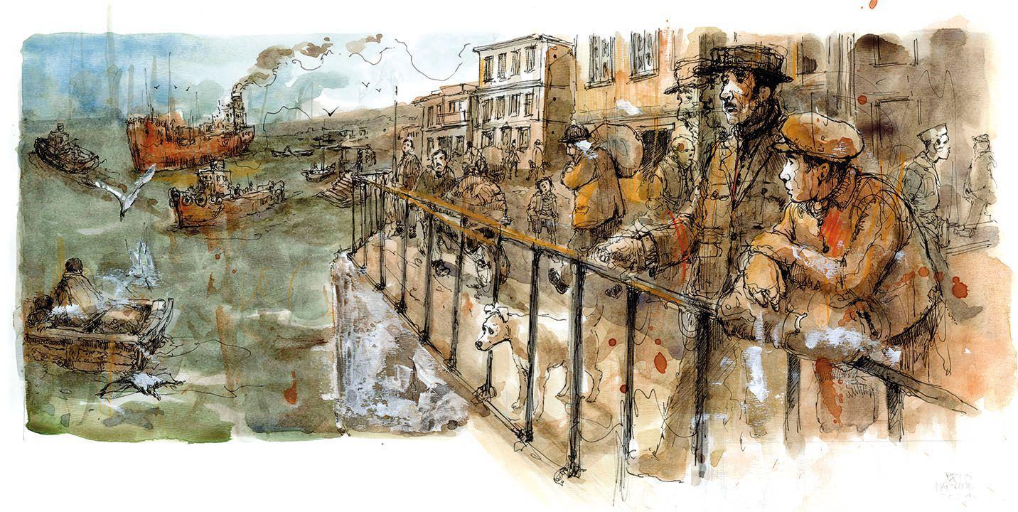 Lanchas en la bahía-3