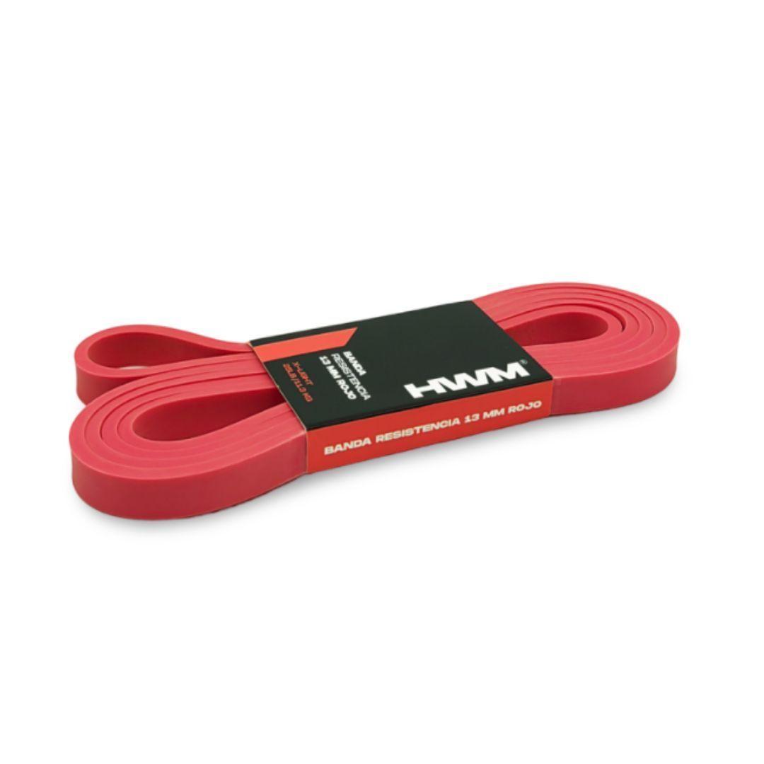 Banda De Resistencia X-light 13mm 25lbs Rojo Hwm Power Bands-2