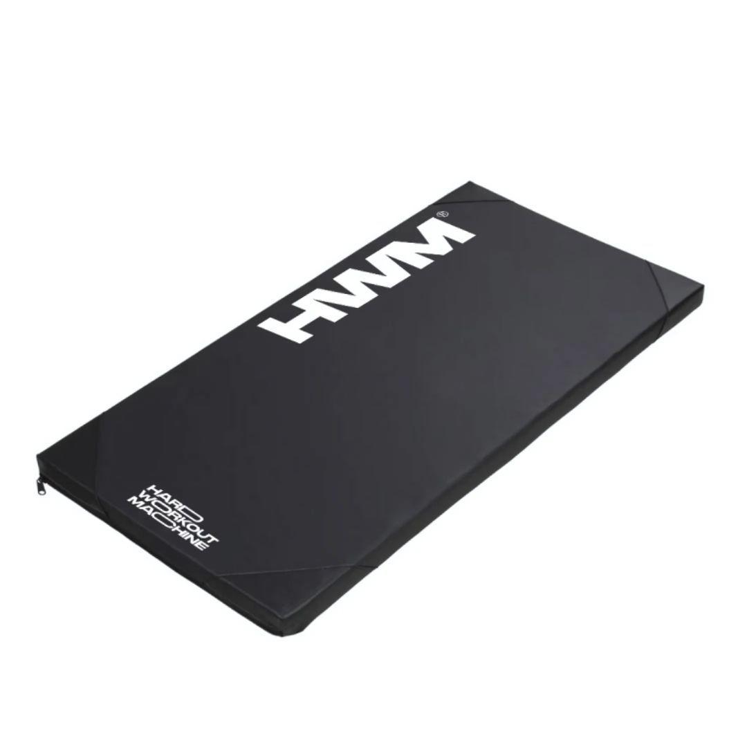 Colchoneta 100x50x5cm Hwm Negro Entrenamiento Gimnasio-1