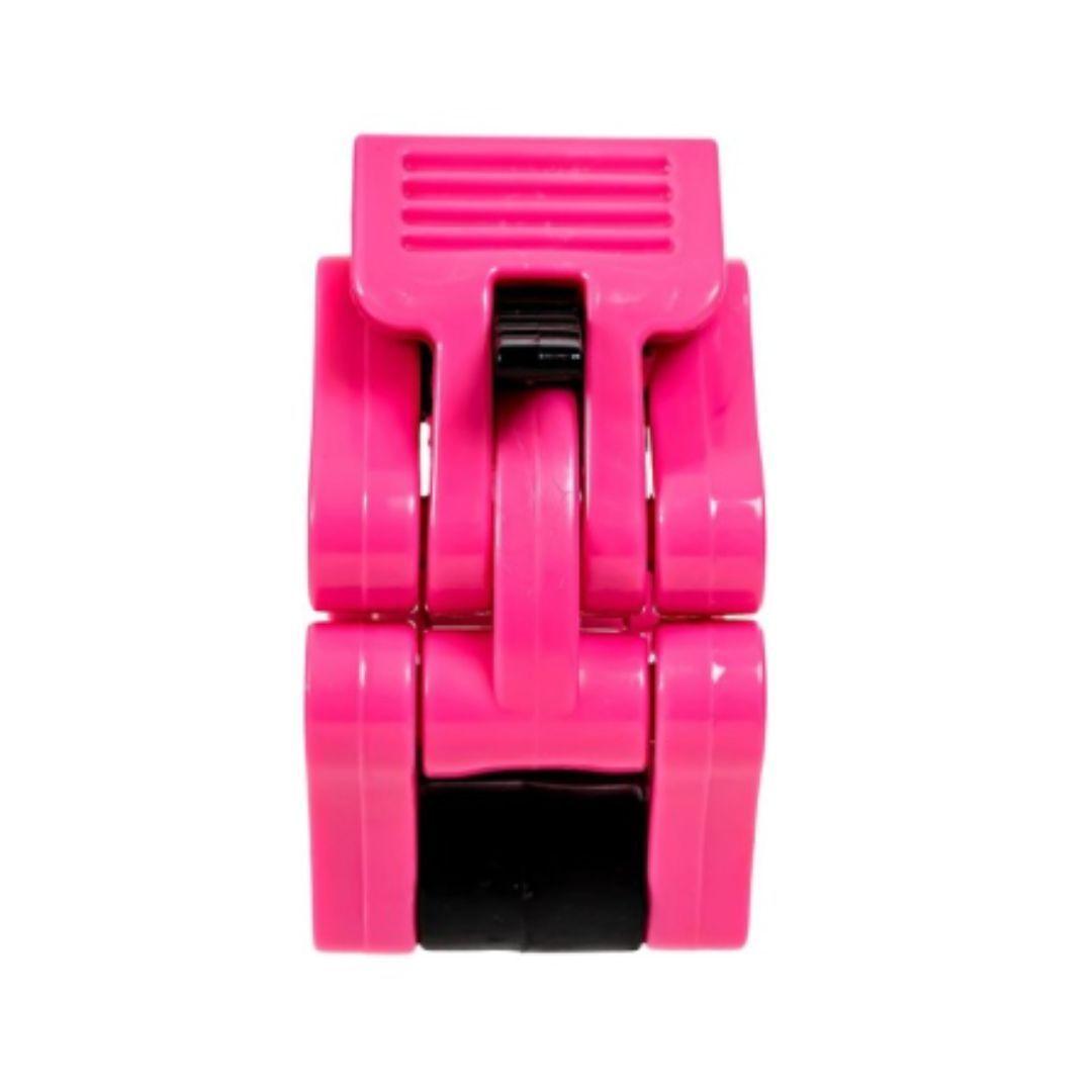 Par Collarines Olímpicos De Pvc 50mm Rosado Hwm Crossfit Gym-2