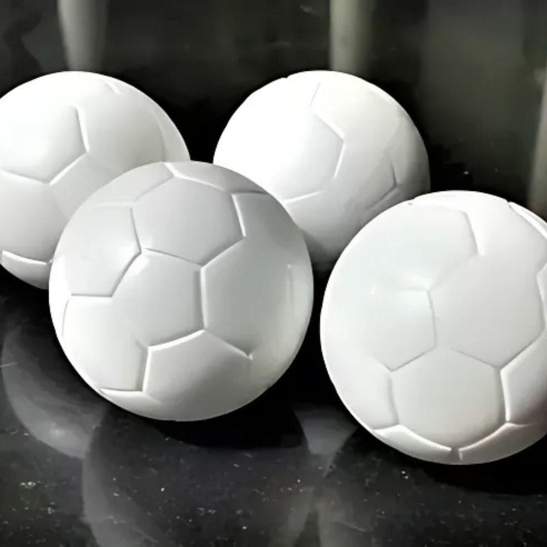 Pack 5 Unidades Pelotas Taca Taca Blanco Entretenimiento-2