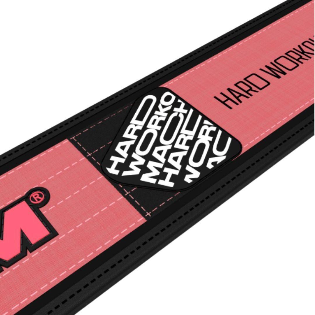 Cinturón De Levantamiento Iconlift Hwm Rosado Talla M-3