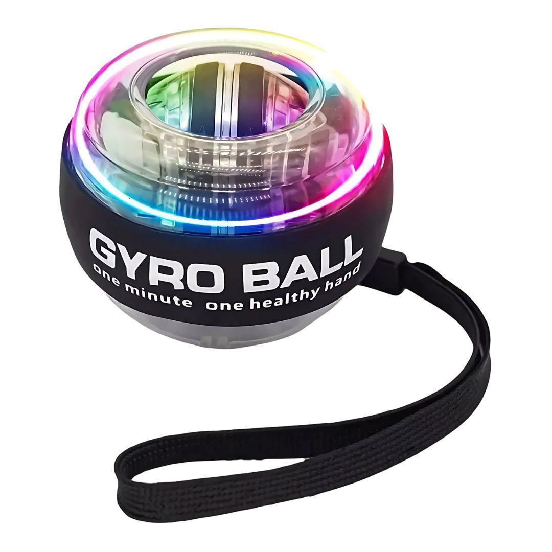 Gyro Ball Ejercitador Mano Muñeca Brazo Giroscopio Led-0