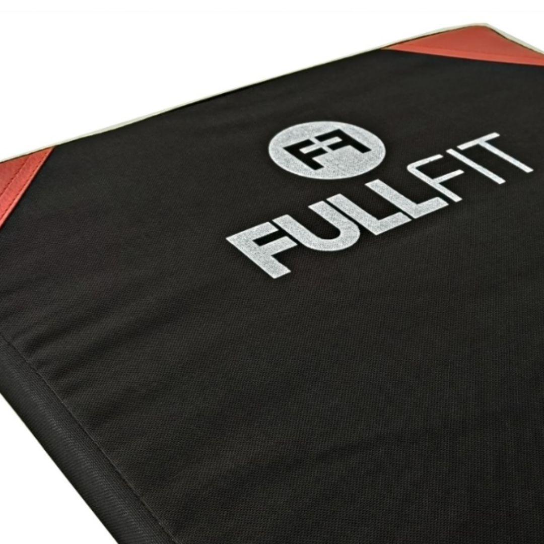 Colchoneta Oxford 100x50x5cm Fullfit NegroRojo Ejercicios-1