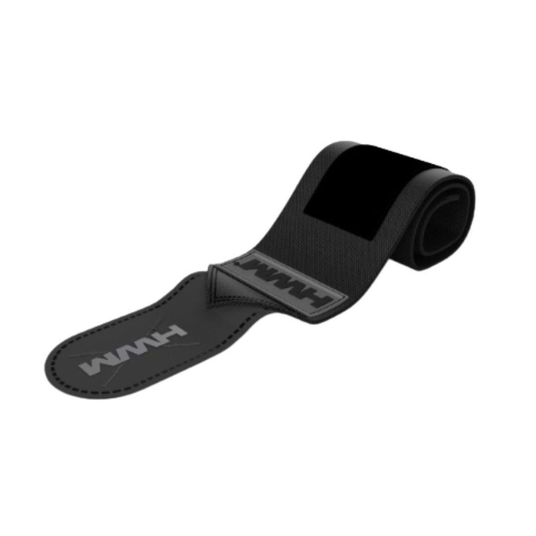 Par Muñequeras Elásticas Fight Hwm Negro Talla L Fitness-2