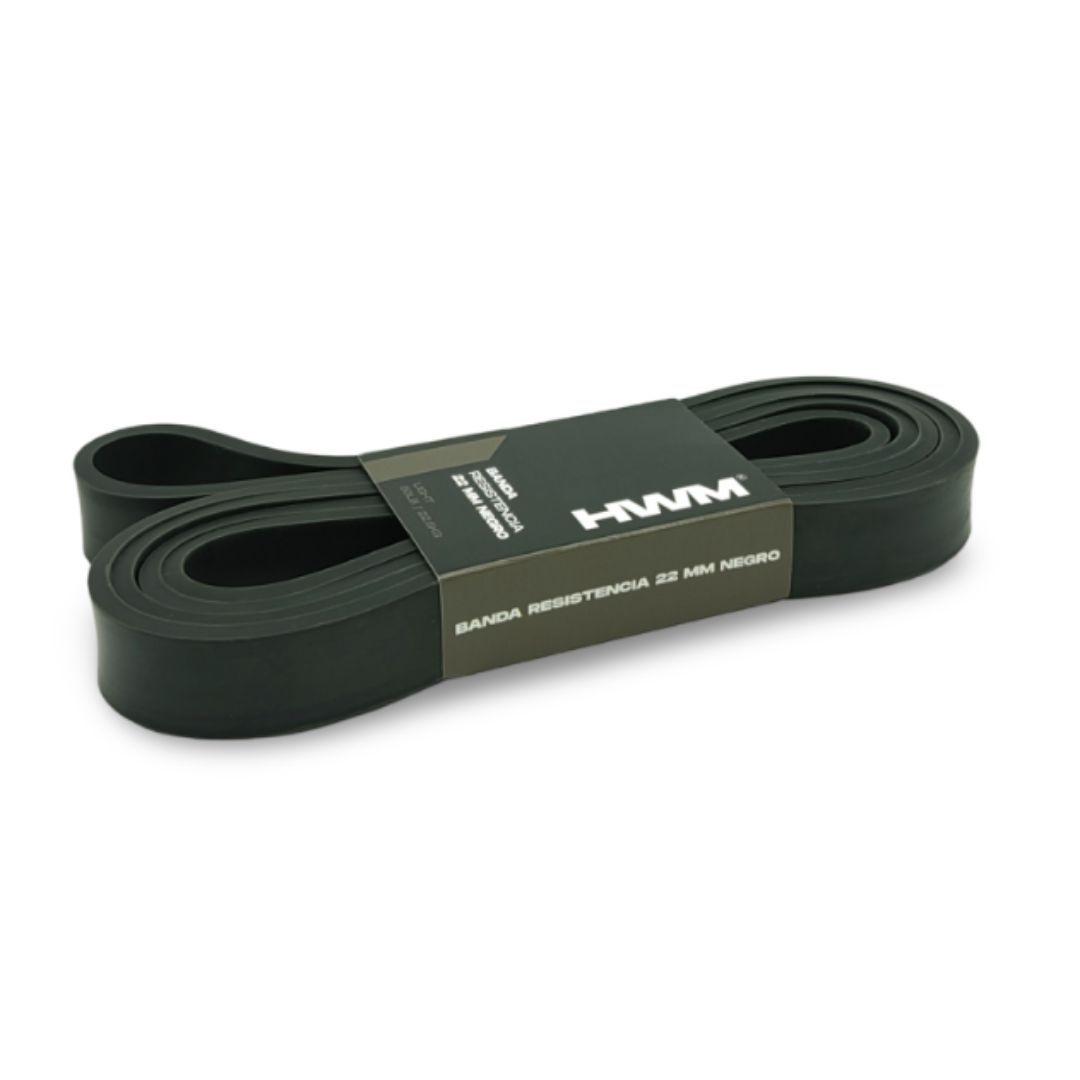 Banda De Resistencia Light 22mm 50 Lbs Negro Hwm Power Bands-2