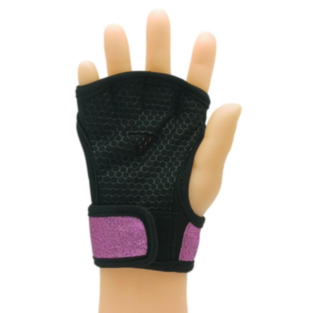 Par Guantes Grab Shiny Fullfit Rosado Talla L Fitness-1