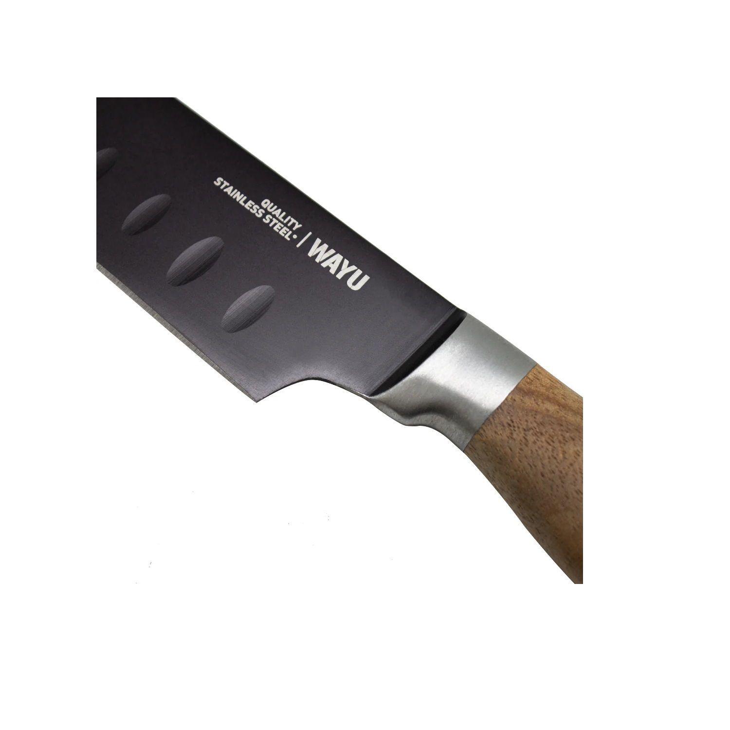 Cuchillo Santoku 5.5 Wayu-2