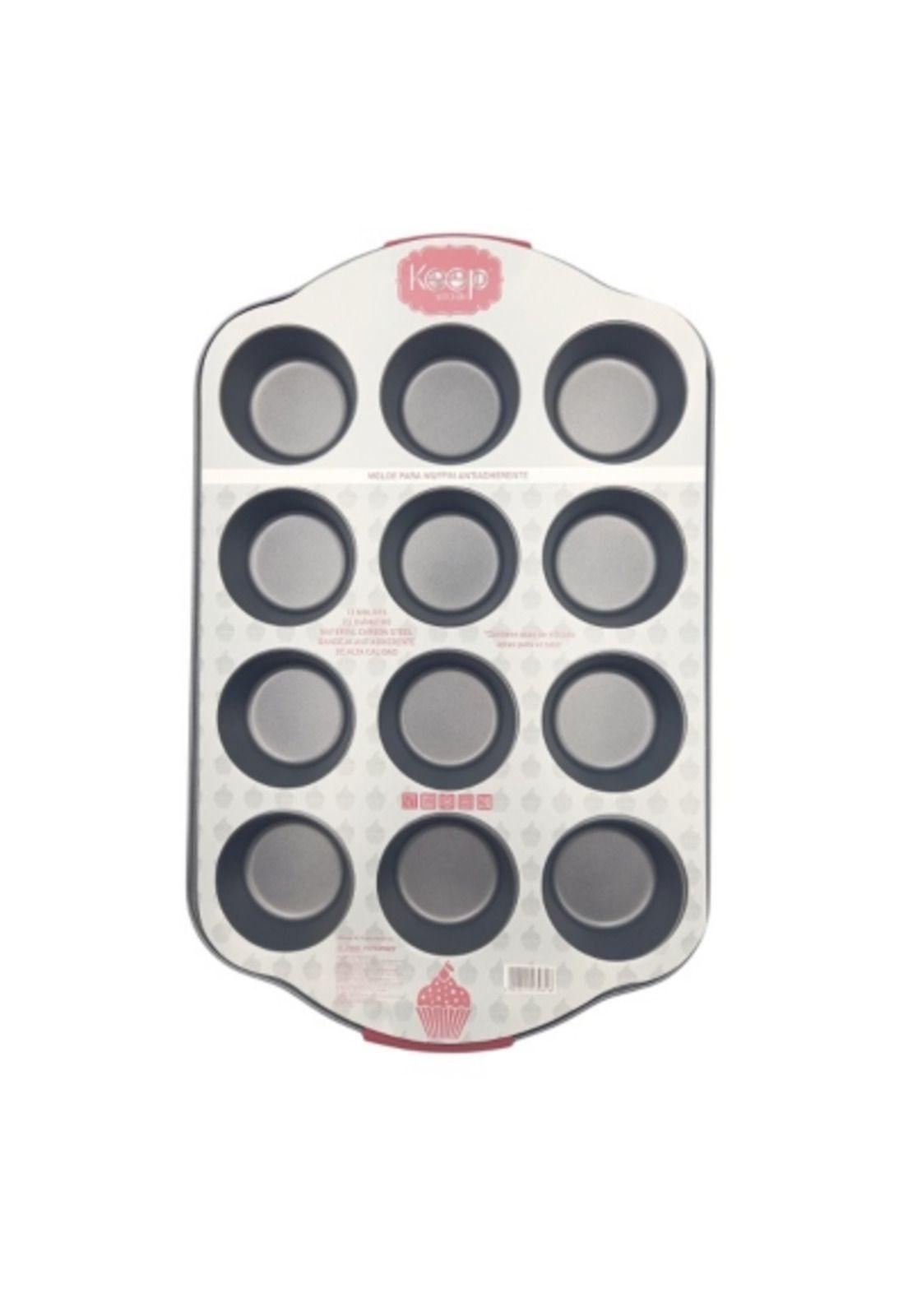 Molde Horno Para Muffin Antiadherente Keep-2