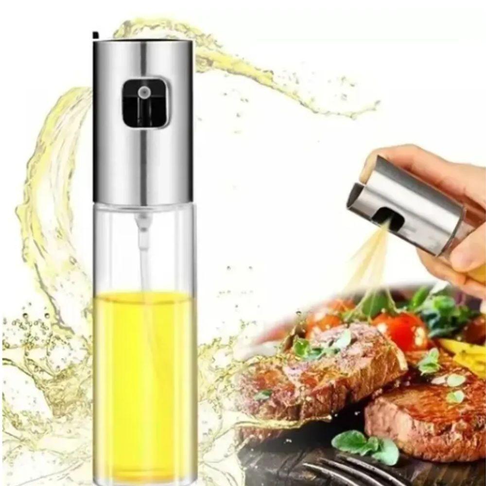 Rociador De Aceite/Vinagre 100ml Color- Plateado Genérico-1