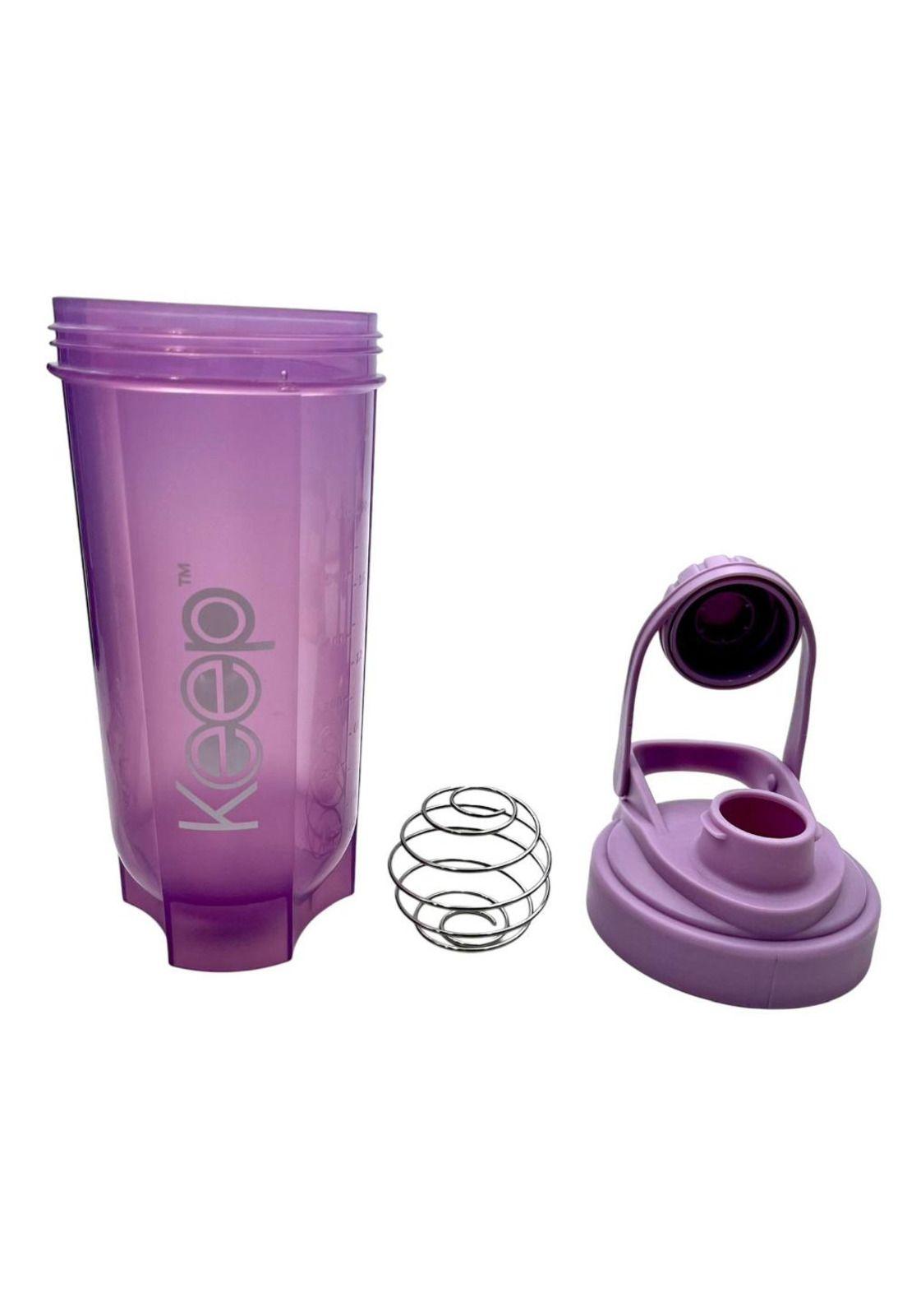 Botella Shaker Colores Lila Keep-1