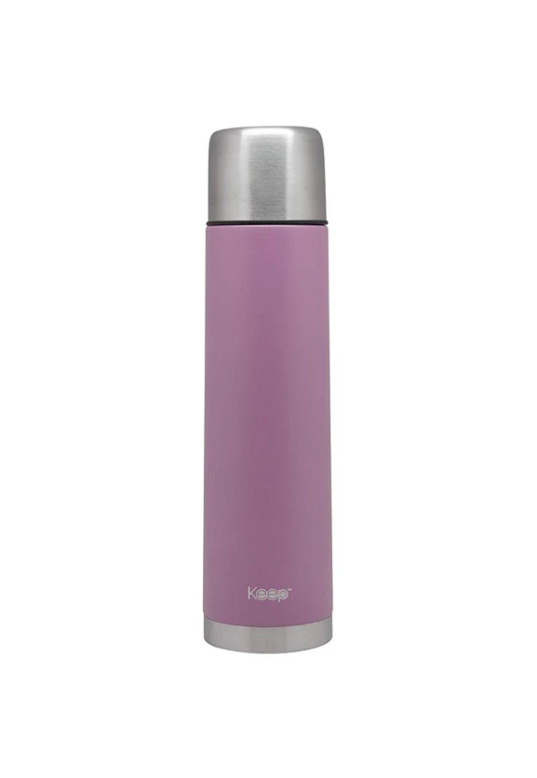 Termo Bala 1 Lt Acero Inoxidable Lila Keep-1