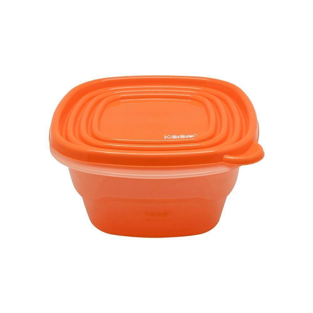 Set 3 Contenedores Apilables PP 1,2l Keep-2