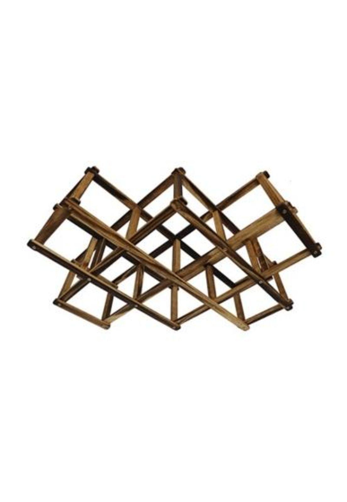 Rack Vino Madera Plegable Wayu-0
