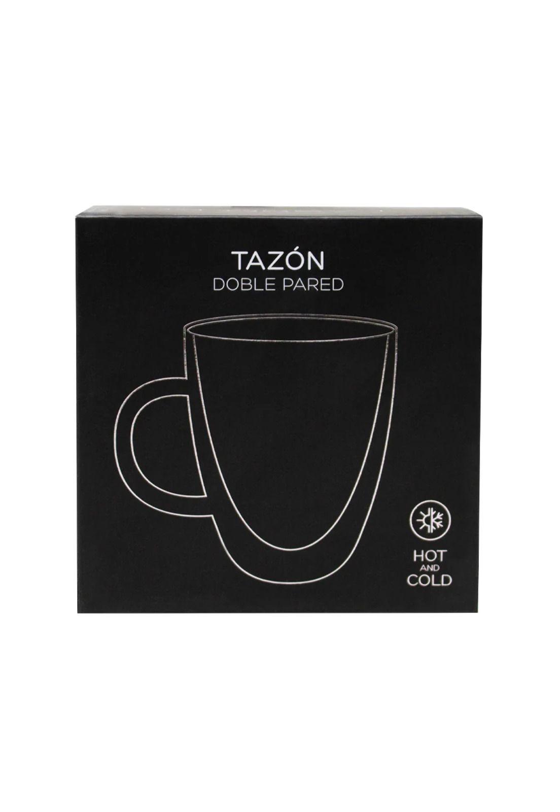 Tazón Vidrio Doble Pared 470 ml Glasso-2