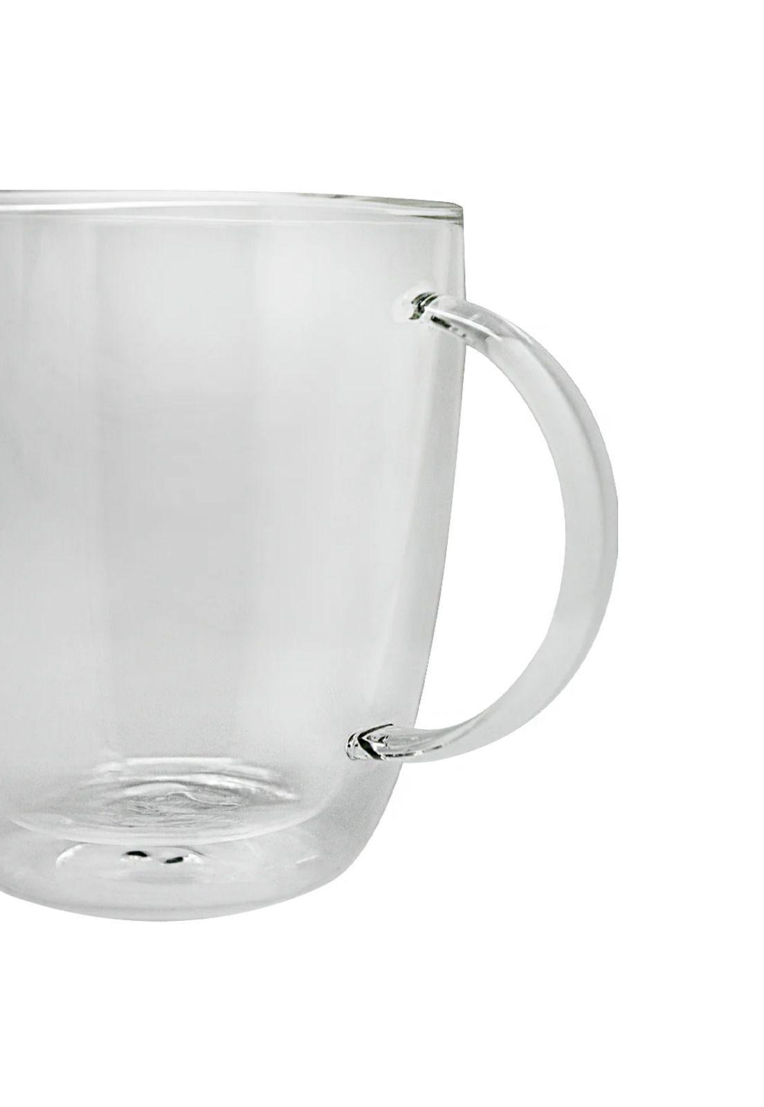 Tazón Vidrio Doble Pared 470 ml Glasso-1