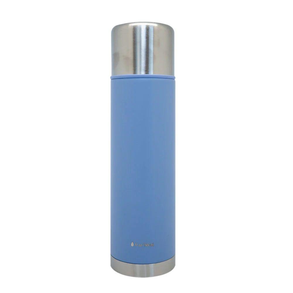 Termo Bala 500 ml. Rubber Azul Claro Keep-1