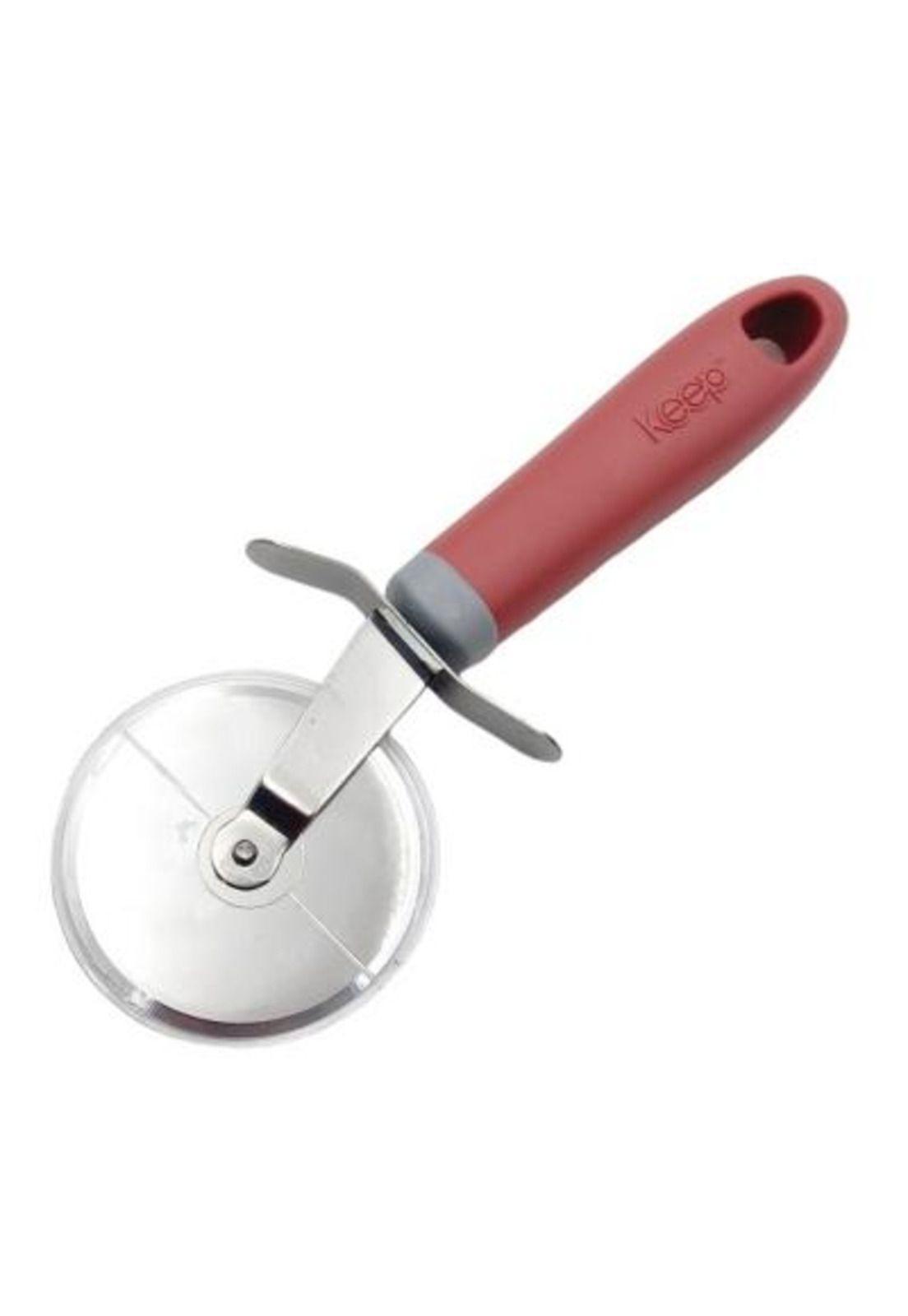 Cortador de Pizza Acero Inoxidable Diseño Rosa Keep-0