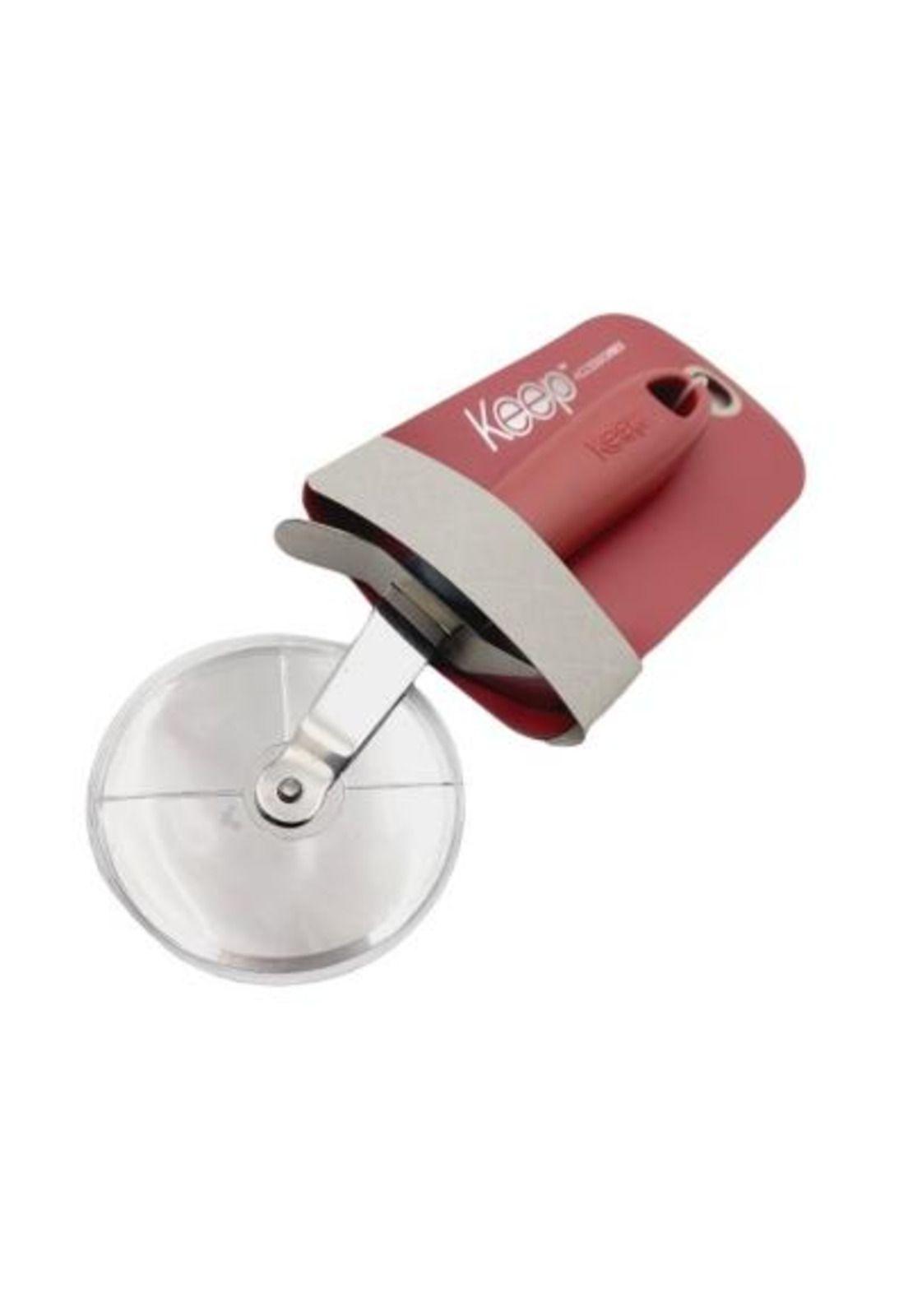 Cortador de Pizza Acero Inoxidable Diseño Rosa Keep-2