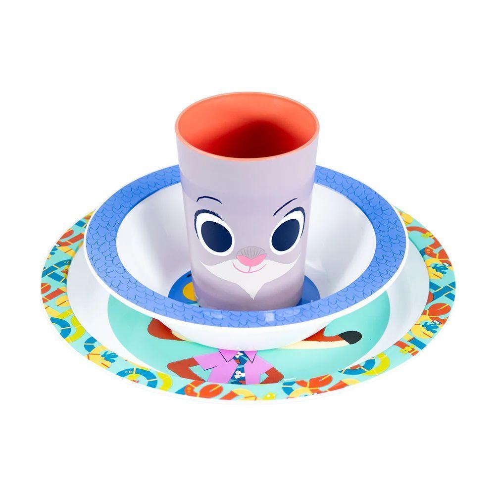 Set 3Pcs Desayuno PP Zootopia-1