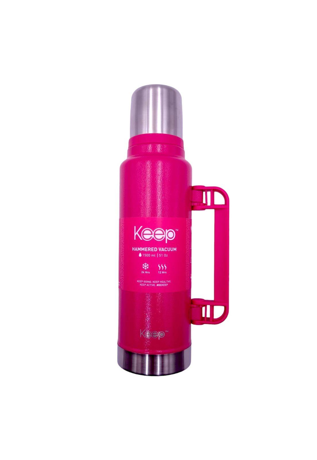 TERMO HAMMERED 1.5LTS ROSADO KEEP-0