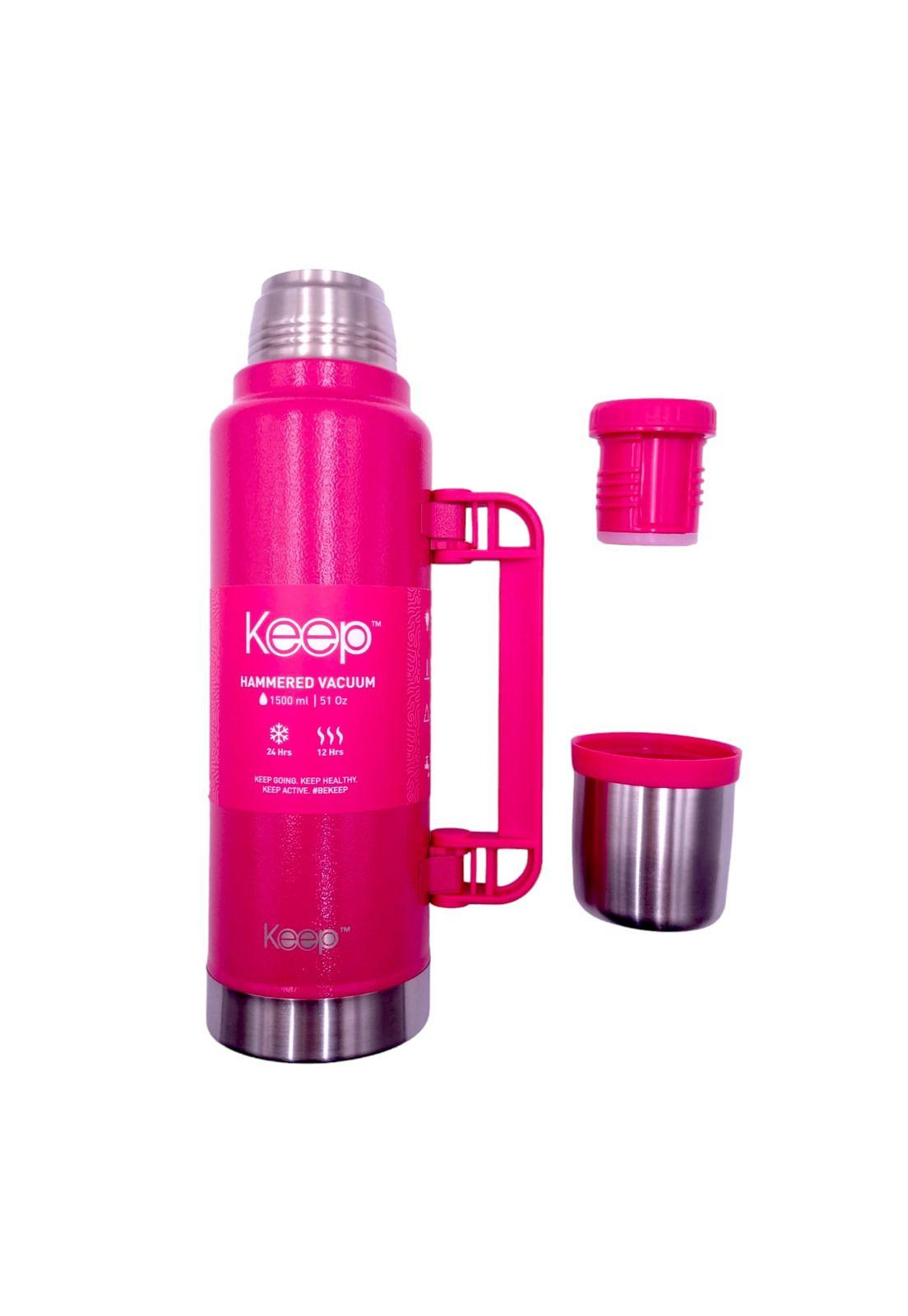 TERMO HAMMERED 1.5LTS ROSADO KEEP-2