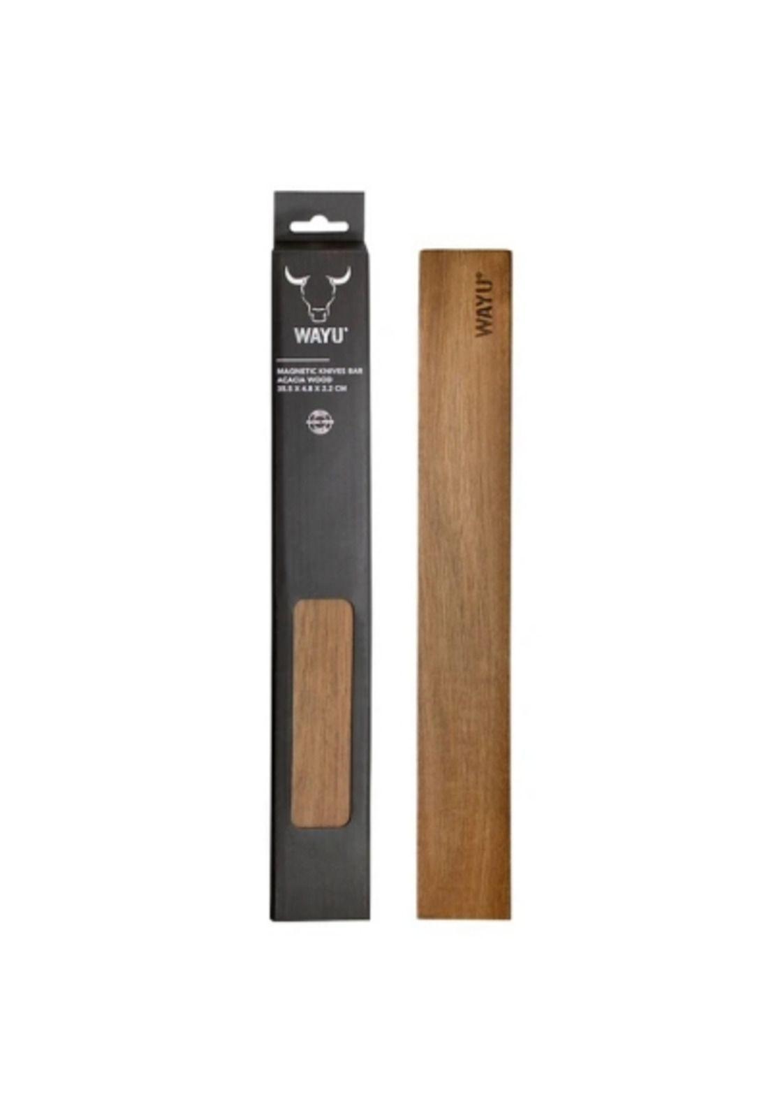 Soporte Magnético para Cuchillos Madera Acacia Wayu-0