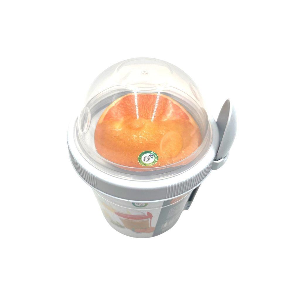 Vaso Yogurt Frutas y Cereal To Go 500ml BlancoTitiz-1