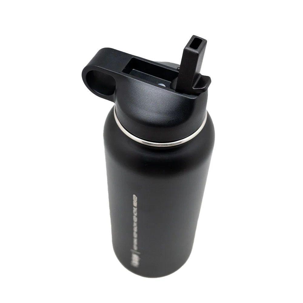 Botella Insulada 1Lt Colores Negro Keep-2