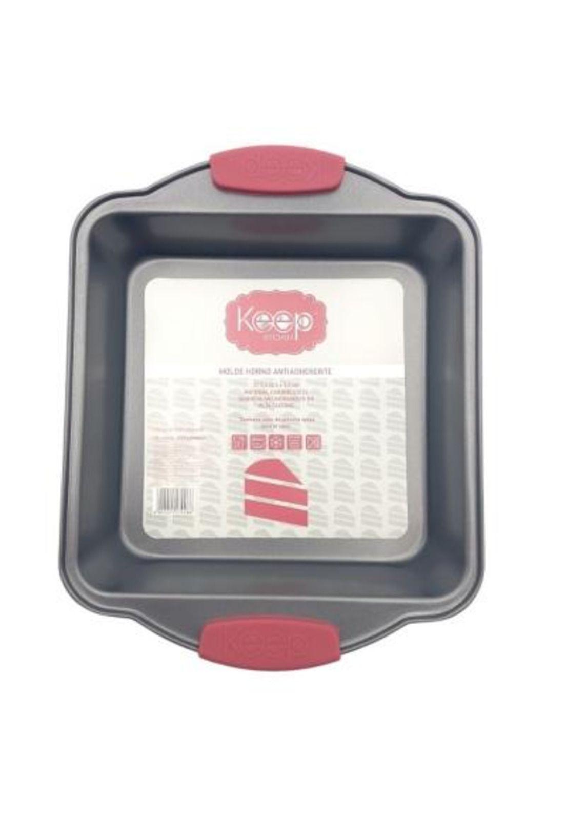 Molde Horno Cuadrado Antiadherente Keep-2