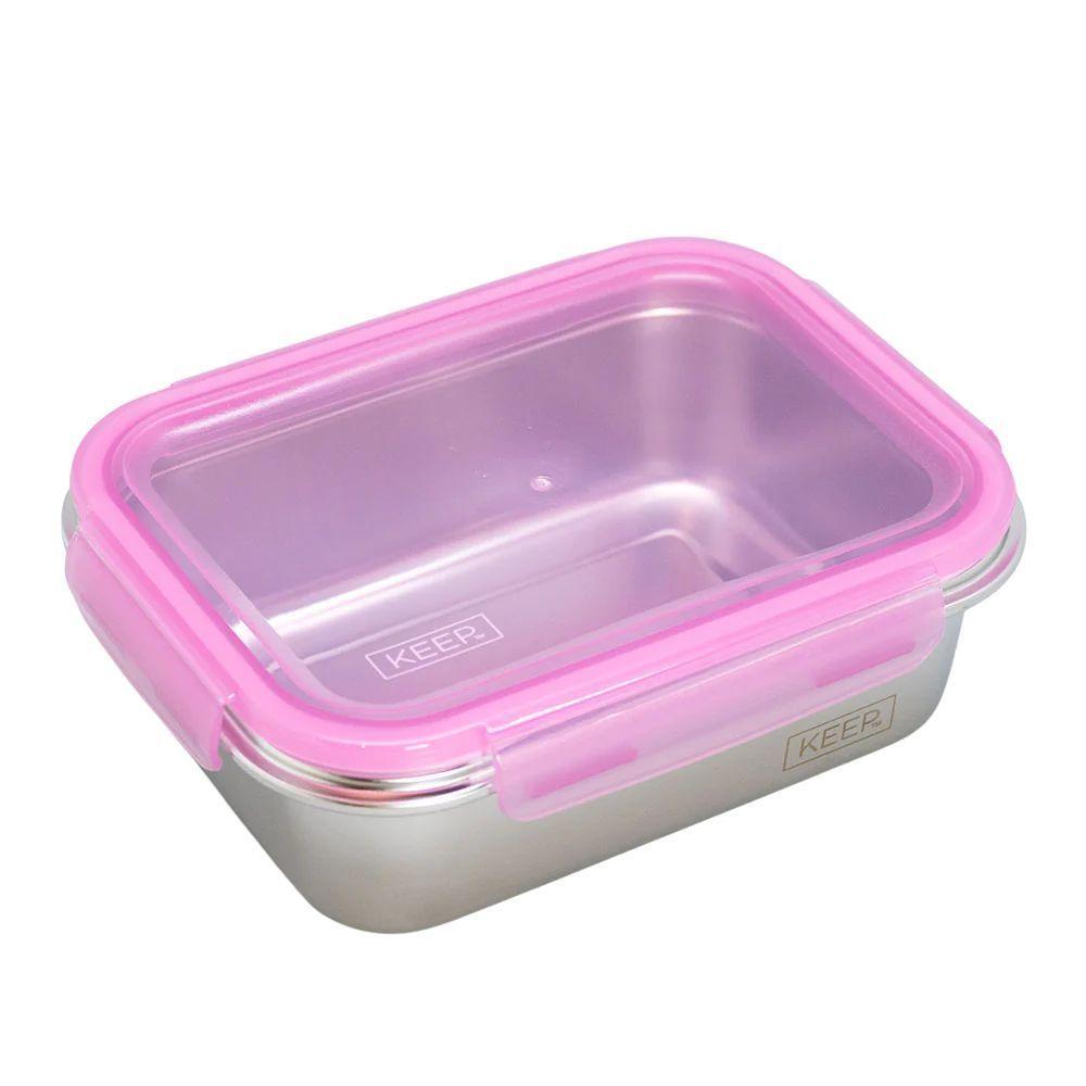 Hermético Metalico Rosa 1300 ml Keep-1