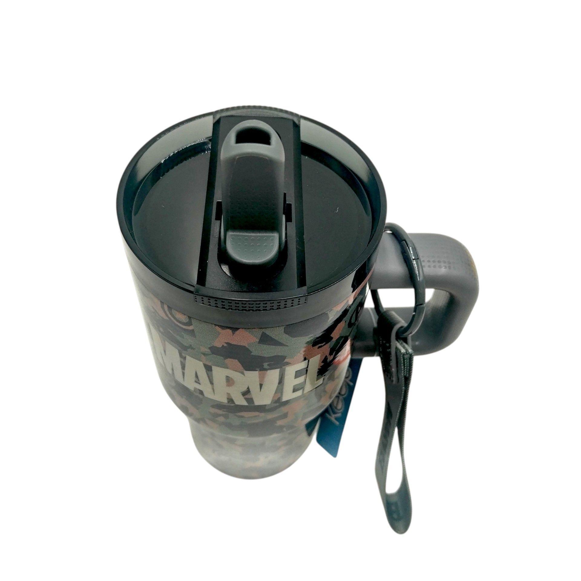 Mug Insulado Marvel 20Oz Incluye Llavero Licencias-2