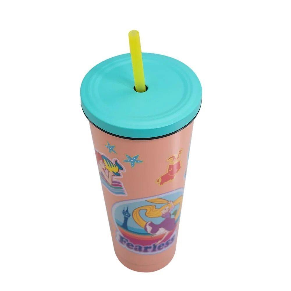 Vaso Tumbler Princesas Disney Patch Licencia-3